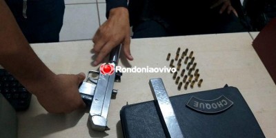 Quadrilha é presa com submetralhadora dentro de automóvel