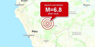 Terremoto de 6.8 pontos é registrado no Acre