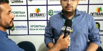Waltrick deixa comando da Ciretran de Rolim de Moura