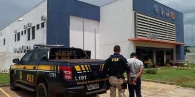 Assaltante foragido é preso pela PRF na BR-364