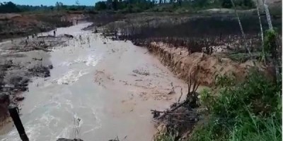 Barragem que rompeu em machadinho era de mineração