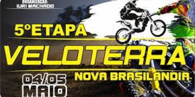  NOVA BRASILÂNDIA: Veloterra  agitará o município nos dias 04 e 05 de maio