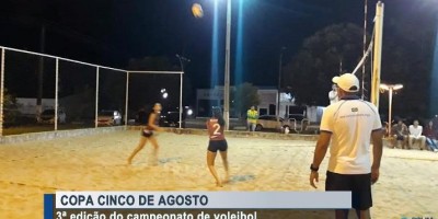 Campeonato de vôlei de praia em Rolim de Moura