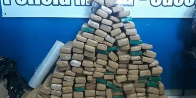 Cerca de 150 quilos de maconha são apreendidos em Cacoal, RO