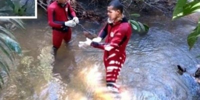 Corpo de homem esquartejado é jogado em córrego de fazenda