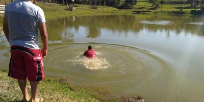 Homem cai em tanque de peixes e morre em Vilhena, RO