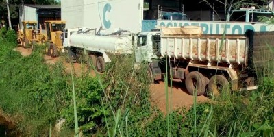 Início das obras na Avenida Belém em Rolim de Moura