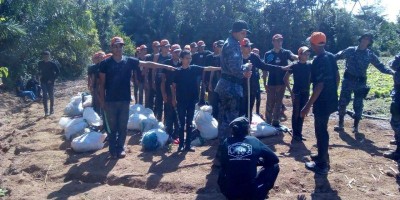 Polícia Mirim de Rolim de Moura realiza atividades de selva