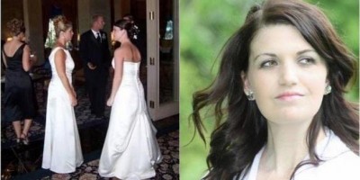 Sogra vai ao casamento da nora com vestido de noiva