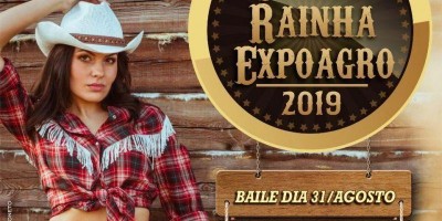 Expoagro: Baile da Rainha será dia 31 de agosto