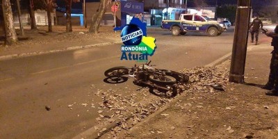 Motociclista morre após colidir contra ônibus em Ji-Paraná