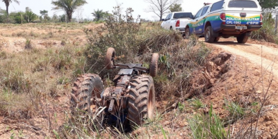 Em Rondônia homem morre esmagado por trator agrícola