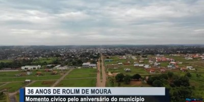 Eventos cívicos celebram o aniversário de Rolim de Moura 