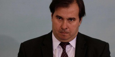 Rodrigo Maia visita Bolsonaro no Palácio da Alvorada