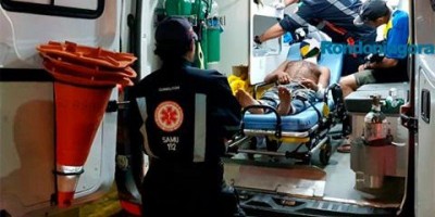 RONDÔNIA: Homem leva facada no pescoço de desconhecido