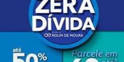Águas de Rolim de Moura promove campanha Zera Dívida 