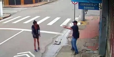 VÍDEO: Homem mata a tiros moradora de rua após ela pedir R$ 1