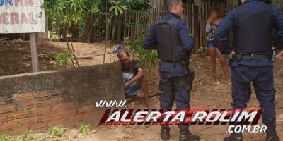 Foragido é preso em flagrante pela PM após arrombar porta e praticar furto em Rolim