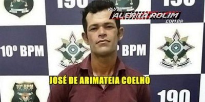 Acusado de roubo e furto é preso pela PM em Rolim de Moura