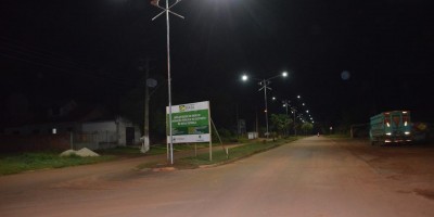 Distrito Nova Estrela também recebe iluminação em LED’s