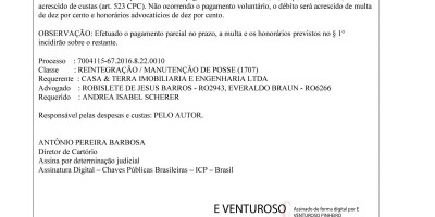 EDITAL DE INTIMAÇÃO 