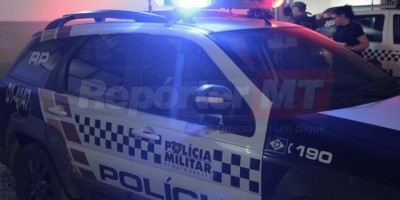 Homem é atacado por facão por soltar rojões