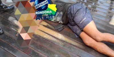 Homem embriagado é expulso de bar e espancado em Ji-Paraná