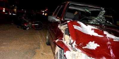 Motorista embriagado atropela e mata motociclista na BR-364