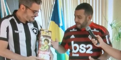 Prefeito de Ariquemes pede e torcedor flamenguista doa fogos de artifício para...