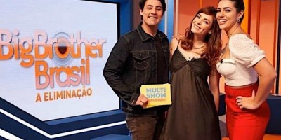 Trio comanda programa de entrevista dos eliminados do BBB