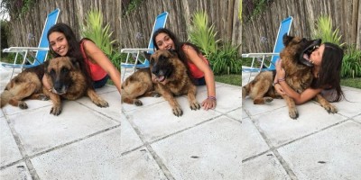 Era pra ser um ensaio fofo com cachorro, mas... Confira o ensaio inusitado!