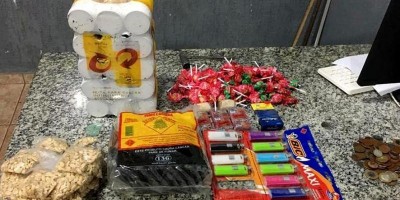 Ladrões são presos e produtos furtados são recuperados pela polícia em Pimenta Bueno