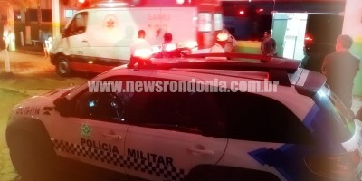 Homem é baleado por dupla em moto em Porto Velho