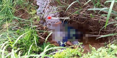 Homem é encontrado morto dentro de córrego em Porto Velho