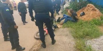 Bandidos são presos após intensa perseguição em Porto Velho