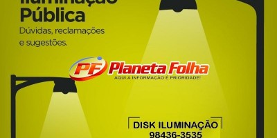 Semosp disponibiliza telefone para 'Disk Iluminação' em Rolim de Moura