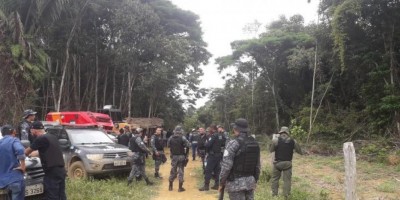 Operação Policial garante reintegração de posse da Fazenda Jatobá em Machadinho