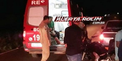Rolim: Motorista estaciona para trocar pneu de caminhonete e motociclista colide na...