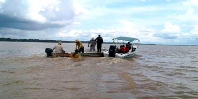 Embarcação com sete pessoas a bordo afunda no rio Madeira em Porto Velho