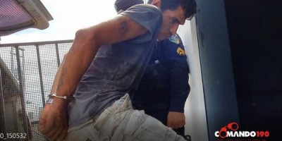 Polícia prende em flagrante suspeito tentando praticar furto a residência em Ji-Paraná