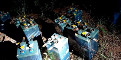 Dois homens são presos em flagrante por furtar equipamentos de torre de telefonia em RO