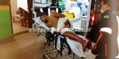 Homem sofre tentativa de homicídio em Porto Velho