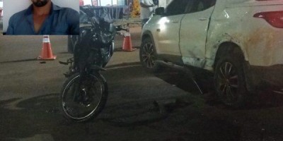 Motociclista morre após colidir com carro em Cerejeiras