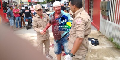 Idoso é agredido com a própria bengala por empresário em Ji-Paraná
