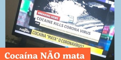 Vitamina C, limão, loló, cocaína: Mensagens falsas que circulam sobre o coronavírus