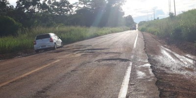DNIT inicia tapa-buracos na BR-429 e diz que conclusão será até o fim de 2020