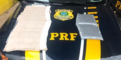Em Ji-Paraná, PRF prende passageiro de ônibus por tráfico de drogas
