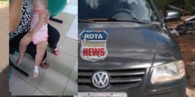Bandidos armados jogam mãe e filha para fora de carro e roubam veículo em Vilhena