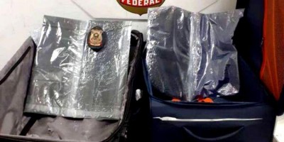 PF prende rondoniense que ia para Londres com mais de 5 kg de cocaína