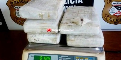 Mulher é presa por guardar mais de oito quilos de droga Skunk para traficante
